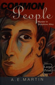 Cover of Common people by A. E. Martin