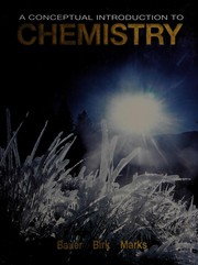 Cover of A Conceptual Introduction to Chemistry by Rich Bauer