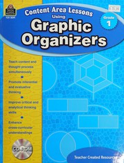 Front cover of Content area lessons using graphic organizers by Debra J. Housel