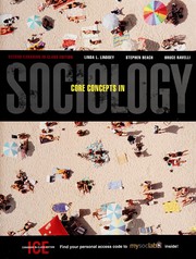 Front cover of Core concepts in sociology by Linda L. Lindsey