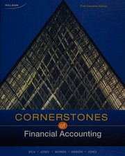 Front cover of Cornerstones of financial accounting by Jay S Rich