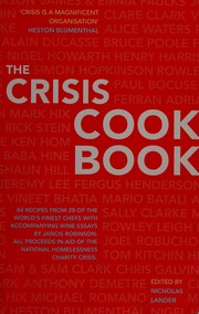 Cover of The Crisis cookbook by Nicholas Lander