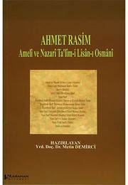 Front cover of Amelî ve Nazarî Ta'lîm-i Lisân-i Osmânî by Metin Demirci