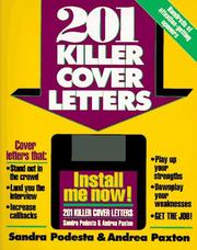 Cover of 201 killer cover letters by Sandra Podesta