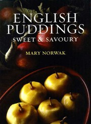 Front cover of English puddings by Mary Norwak