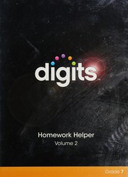 Cover of Digits by Inc Pearson Education