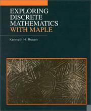 Cover of Exploring discrete mathematics with Maple by Kenneth H. Rosen