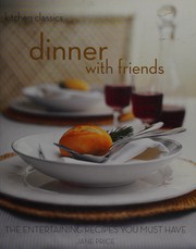 Cover of Dinner with friends by Jane Price