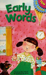 Front cover of Early words by Nina Filipek