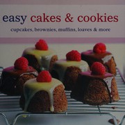Cover of Easy cakes & cookies by Rebecca Woods