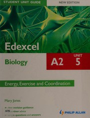 Front cover of Edexcel A2 biology by Mary Jones