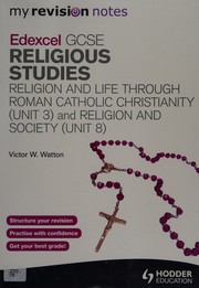 Cover of Edexcel GCSE religious studies by Victor W. Watton