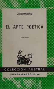 Front cover of El arte poética by Aristóteles