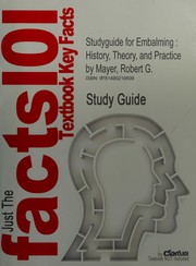 Front cover of Embalming by Cram101 Textbook Reviews Staff