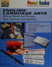 Front cover of English/language arts by Robert Taggart