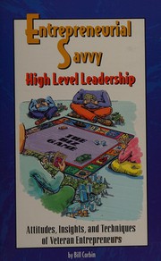 Front cover of Entrepreneurial savvy by Bill Corbin