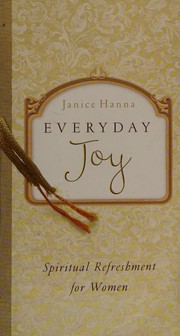 Cover of Everyday joy by Janice Hanna