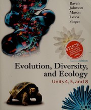 Front cover of Evolution, diversity and ecology, units 4, 5, and 8 by Kenneth A. Mason