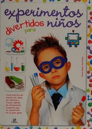 Cover of Experimentos divertidos para niños by Carla Nieto Martínez