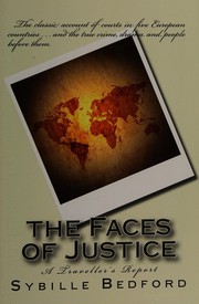 Front cover of The faces of justice by Sybille Bedford