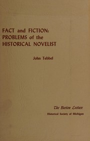 Cover of Fact and fiction by John Tebbel