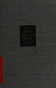 Cover of Five great modern Irish plays ... by Unknown