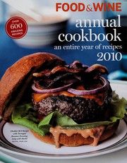 Cover of Food & Wine annual cookbook 2010 by Editors of Food & Wine Magazine