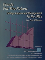 Cover of Funds for the future by J. Peter Williamson
