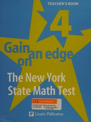 Front cover of Gain an edge on the New York State Math Test by Inc Creative Publications