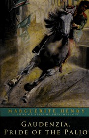 Front cover of Gaudenzia, Pride of the Palio by Marguerite Henry