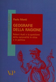 Cover of Geografie della ragione by Paolo Monti