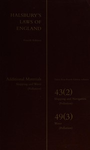 Front cover of Halsbury's laws of England by James Peter Hymers (Lord Clashfern) Mackay