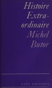 Front cover of Histoire extraordinaire by Michel Butor