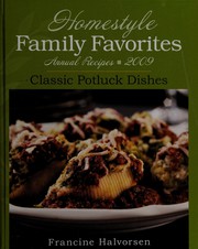 Front cover of Homestyle family favorites by Francine Halvorsen