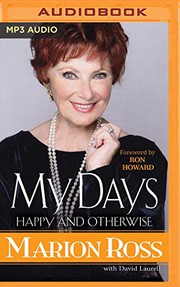 Cover of My Days by Marion Ross