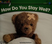 Cover of How do you stay well? by Caroline Hutchinson