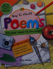 Cover of How to write poems by Wes Magee