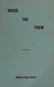 Cover of Inside the poem by William C. Forrest