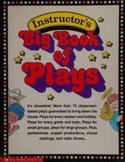Front cover of Instructor's big book of plays by Unknown
