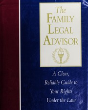 Cover of The Family legal advisor by Alice K. Helm