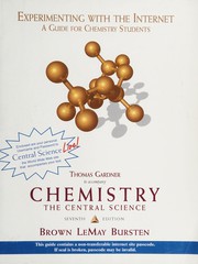 Front cover of Experimenting with the internet: A guide for chemistry students to accompany Chemistry by Thomas Gardner