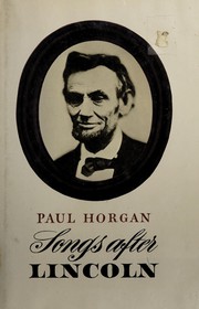 Front cover of Songs after Lincoln by Paul Horgan