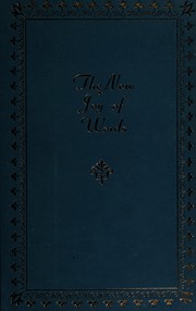 Front cover of The New joy of words by Unknown
