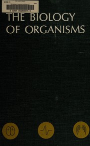 Cover of The biology of organisms by William H. Telfer