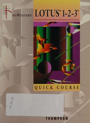 Front cover of Lotus 1-2-3 by Anita Thompson