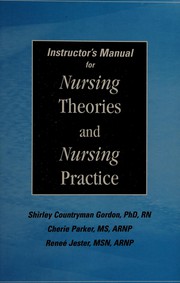 Front cover of Nursing theories and nursing practice by Marilyn E. Parker