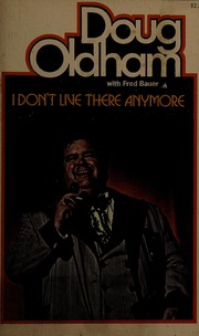 Front cover of I don't live there anymore by Doug Oldham