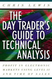 Cover of The Day Trader's Guide to Technical Analysis by Chris Lewis undifferentiated