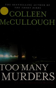 Front cover of Too Many Murders by Colleen McCullough