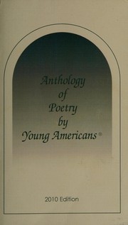 Front cover of Anthology of Poetry by Young Americans by Unknown